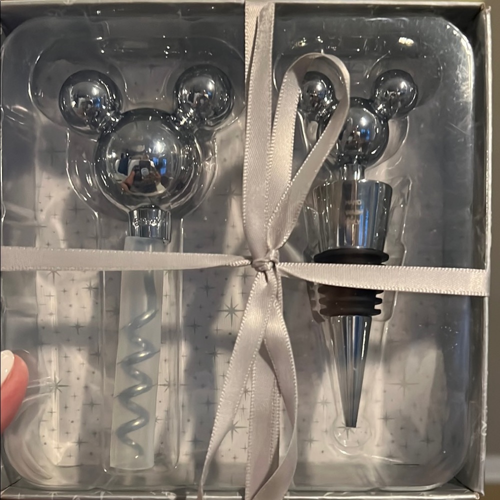 Disney Silver Wine Gift Box